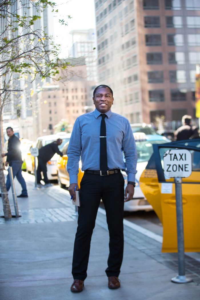 Jarvis Murray regulates the permitting and inspections of L.A.’s cabs. (Medgar Parrish/LADOT)