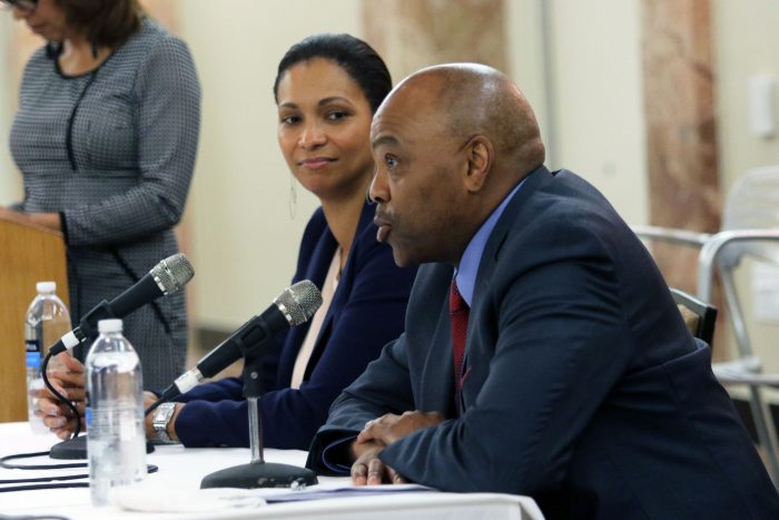 Metro CEO, Phillip Washington and Los Angeles World Airports Executive Director, Deborah Flint (courtesy photo)