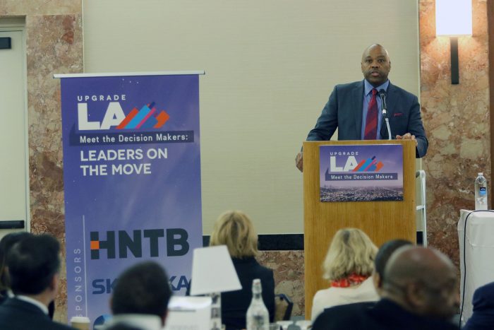 Metro CEO Phil Washington discussed the implementation of Measure M and business opportunities available to small and diverse business owners within the first 12 months of the Measure M rollout. (courtesy photo) 