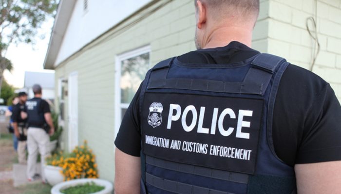 Immigration and Custom Enforcement agents enjoy new powers in the field under the Trump Administration. This photo was taken during Operation Cross Check, an effort by ICE to arrest and deport undocumented immigrants with criminal records in September 2011. (ICE/Wikimedia Commons)