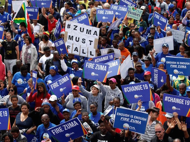 May Day Speech Cut Short Amid Anti-Zuma Boos and Chants