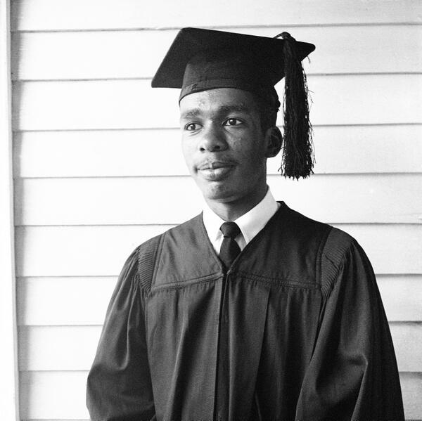 May 27: “Littlerock Nine” member, Ernest Green, became the first African American to graduate from Central High School, 1958