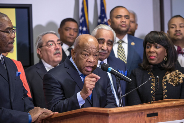 REP. JOHN LEWIS SAYS ENTIRE MUELLER REPORT MUST BE MADE PUBLIC