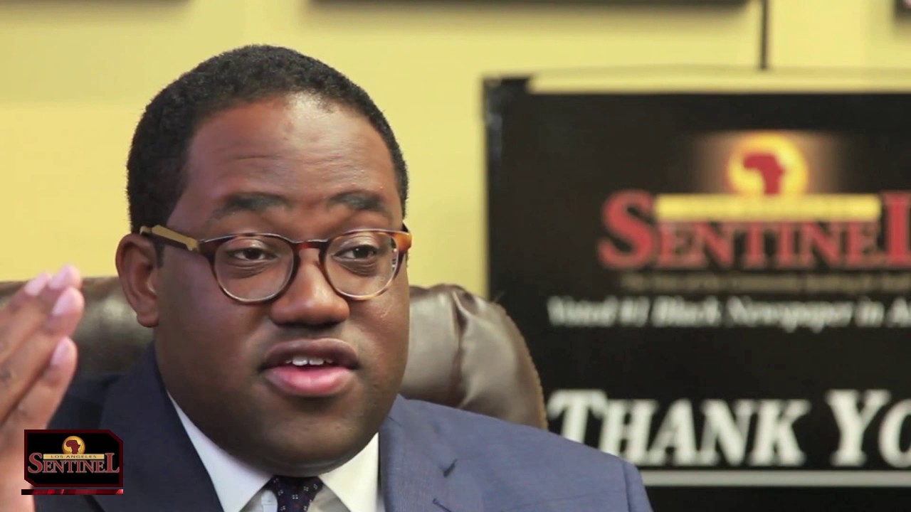 Assemblyman Sebastian Ridley Thomas Speaks on civil unrest pt2