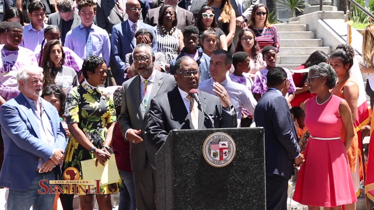 Mark Ridley-Thomas on The Lucas Museum being in Exposition Park