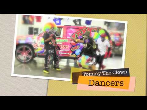 Tommy The Clown with Dancers breakout