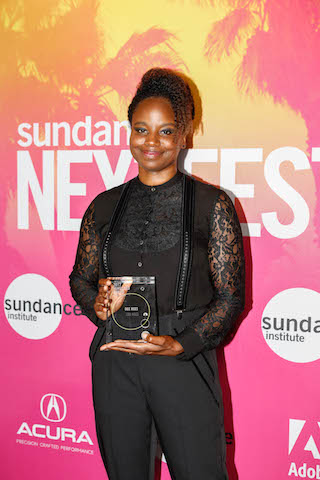 Filmmaker Dee Rees was honored with the  Sundance Institute Vanguard Award