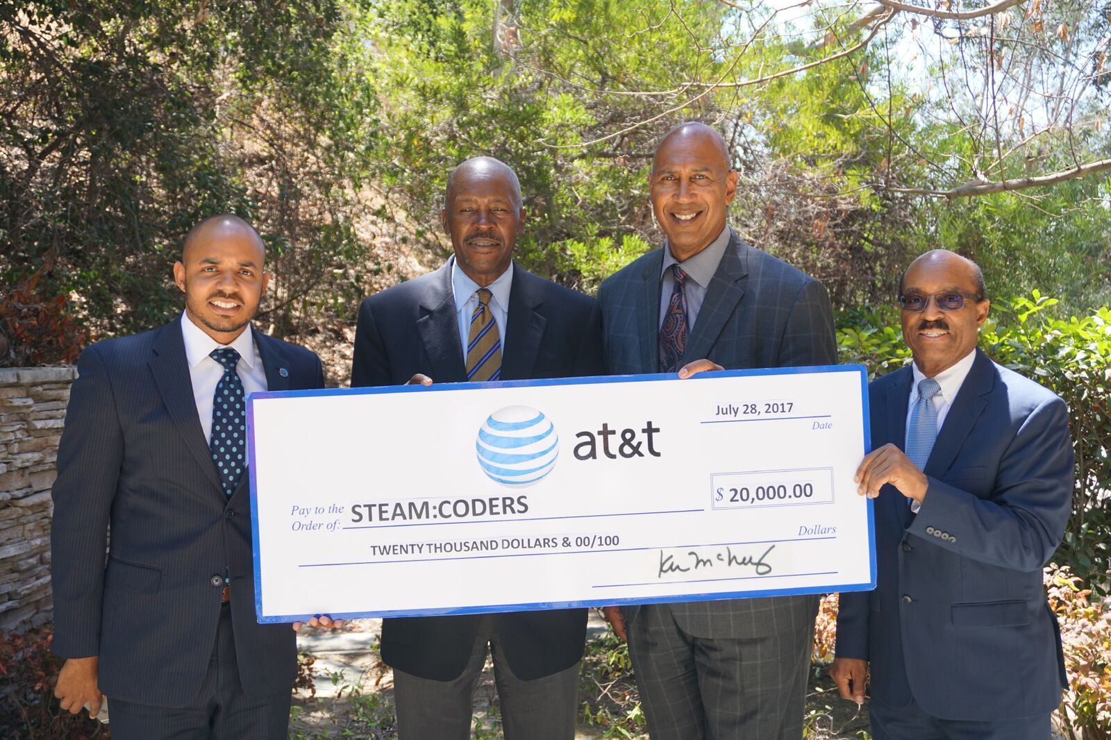 STEAM:CODERS Receives $20,000 Grant from AT&T Aspire