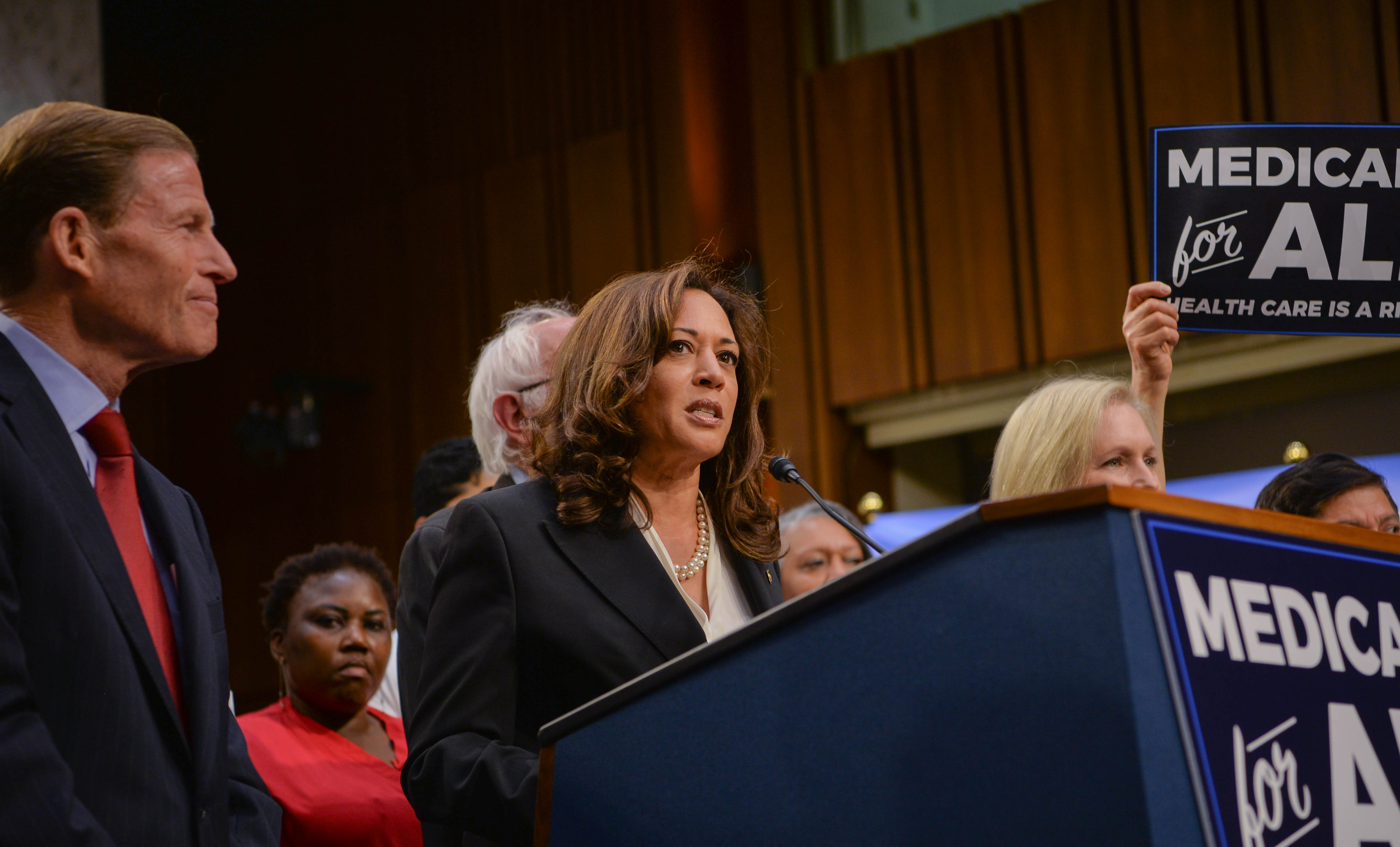 Senator Kamala Harris Makes Bold Moves to Preserve Healthcare for All During Congressional Black Caucus Convention 