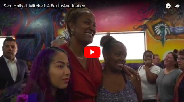 Sen. Holly J. Mitchell celebrates #EquityAndJustice