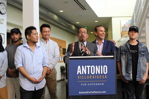 Los Angeles City Council President Herb Wesson Endorses Antonio Villaraigosa for Governor 