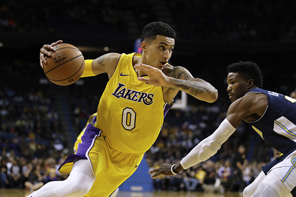 Kyle Kuzma Named Western Conference Rookie Of The Month