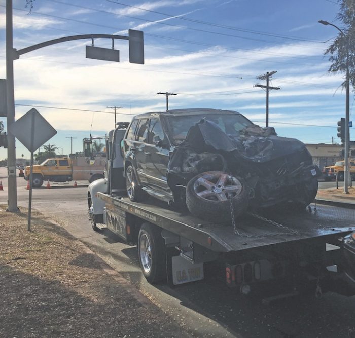 Car Crashes Into Harvest Tabernacle Church – Los Angeles Sentinel