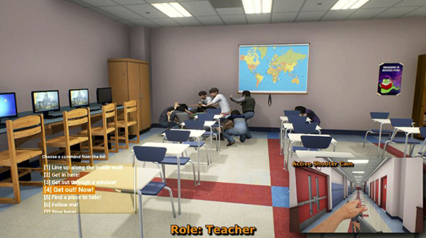 School virtual shooter training program aimed at survival