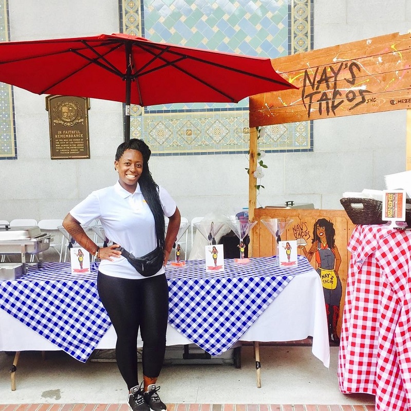 Naleisha Webb, “Nay” achieves her dream of owning her business, Nay’s Tacos Inc.