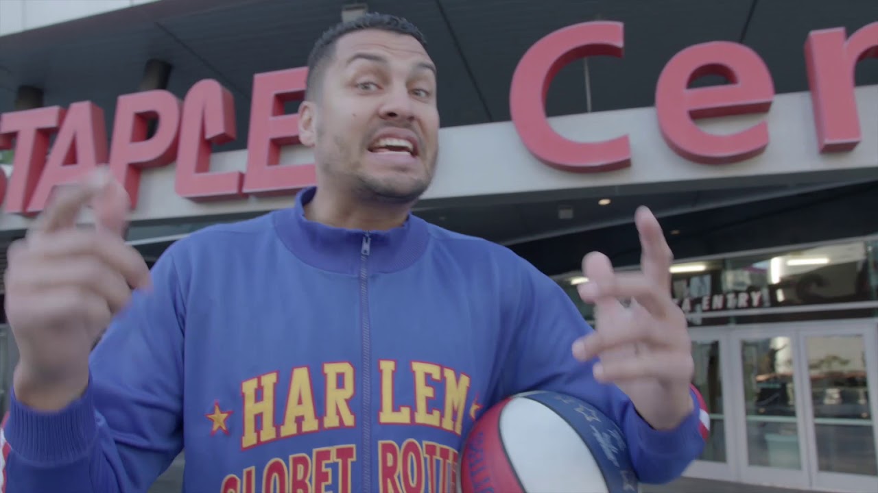 Staples Center Catwalk Shot | Harlem Globetrotters