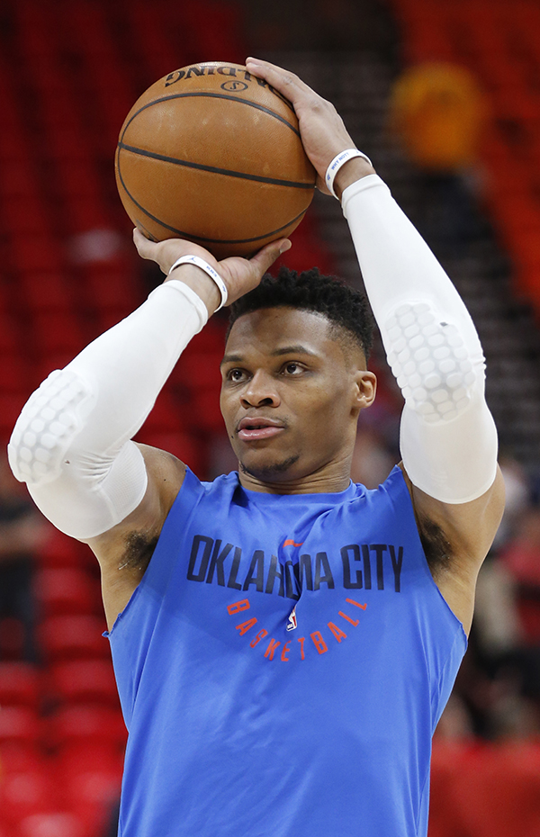 Oklahoma City’s Westbrook Fined and Assessed Technical Foul