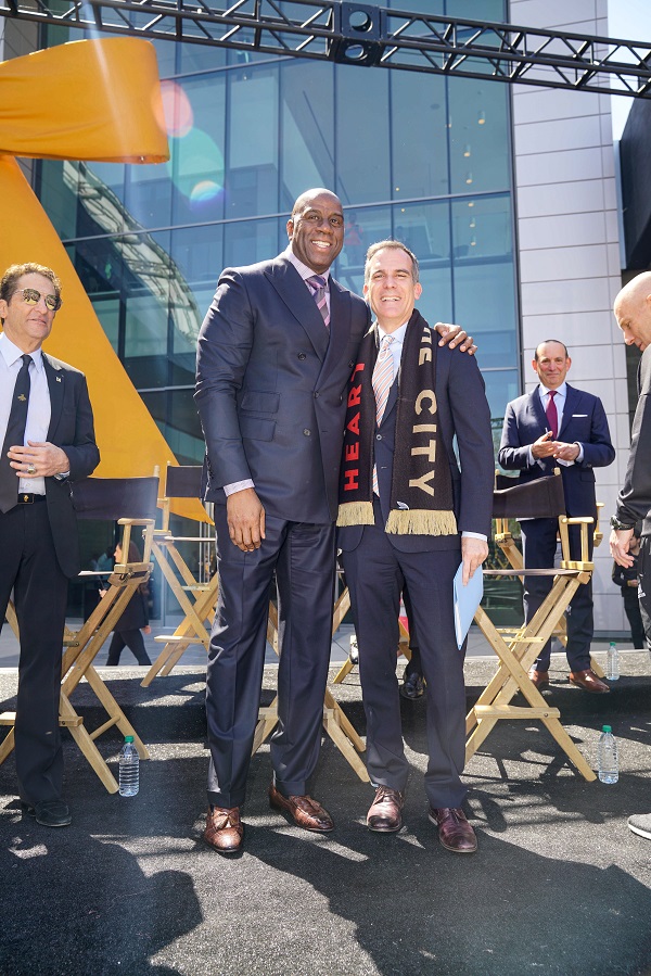 Los Angeles Football Club (LAFC) Unveils World-Class Football Stadium in South L.A.