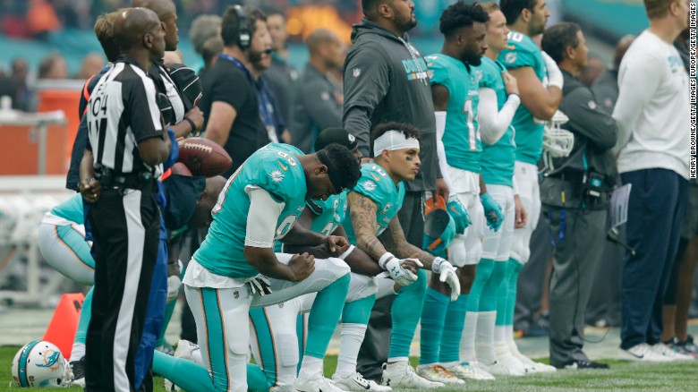 NFL Players Start Season Off with a Fist and Kneel, Kaepernick Tweets his Support