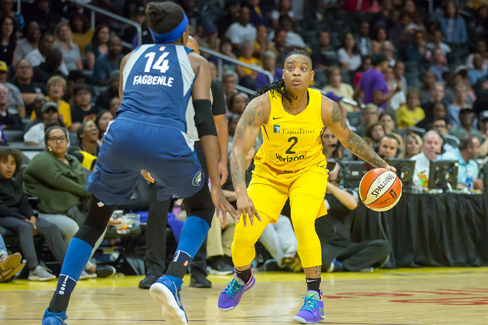 Sparks Bested Lynx in First Round of WNBA Playoffs