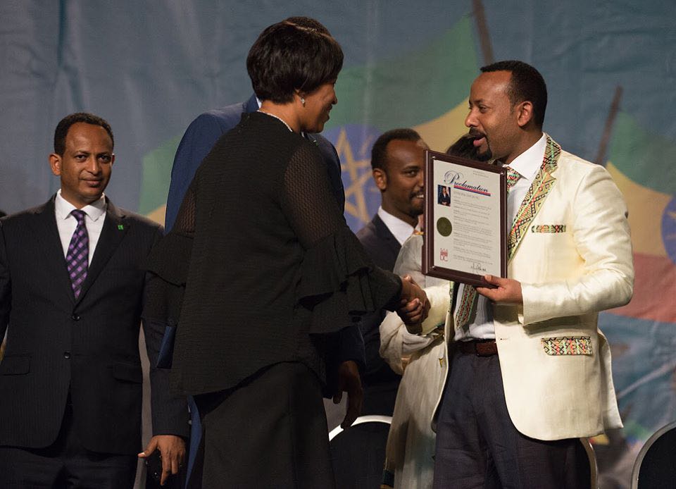 Ethiopian Leader Sparks Euphoria Among Diaspora in a Six-Day U.S. Trip