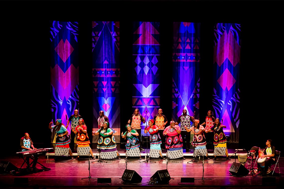 Younes and Soraya Nazarian Center for the Performing Arts  Celebrates Nelson Mandela’s 100th Birthday with the  Grammy Award-winning Joyous South African Musical Ensemble