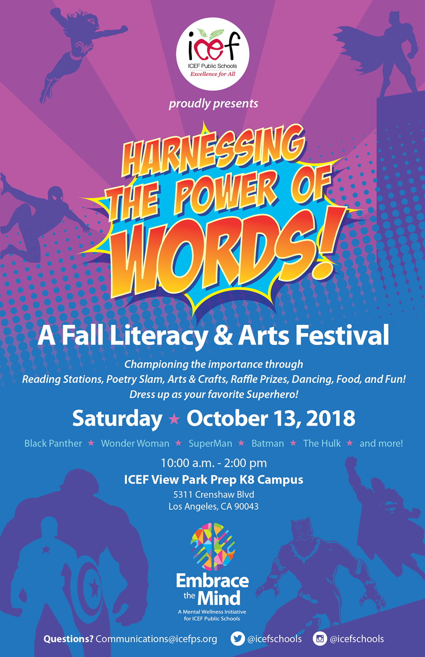 Fall Literacy and Arts Festival