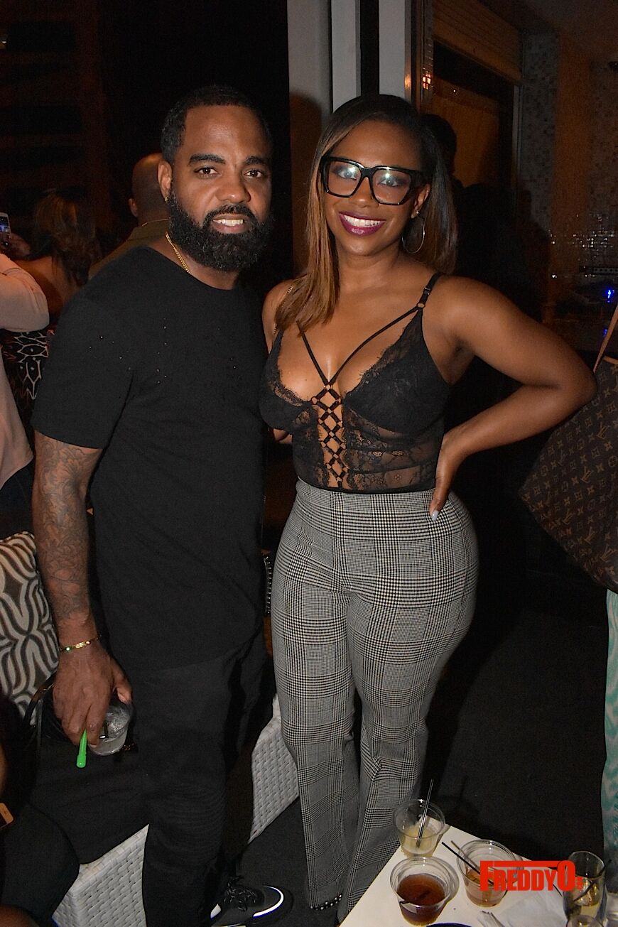 Todd Tucker and Kandi Attend Melissa “DJ M” Scott’s and Desiree Perez’s Engagement Party