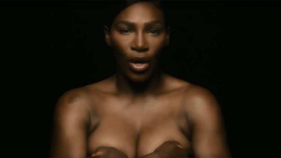 Serena Williams Goes Consciously Topless for Breast Cancer Awareness