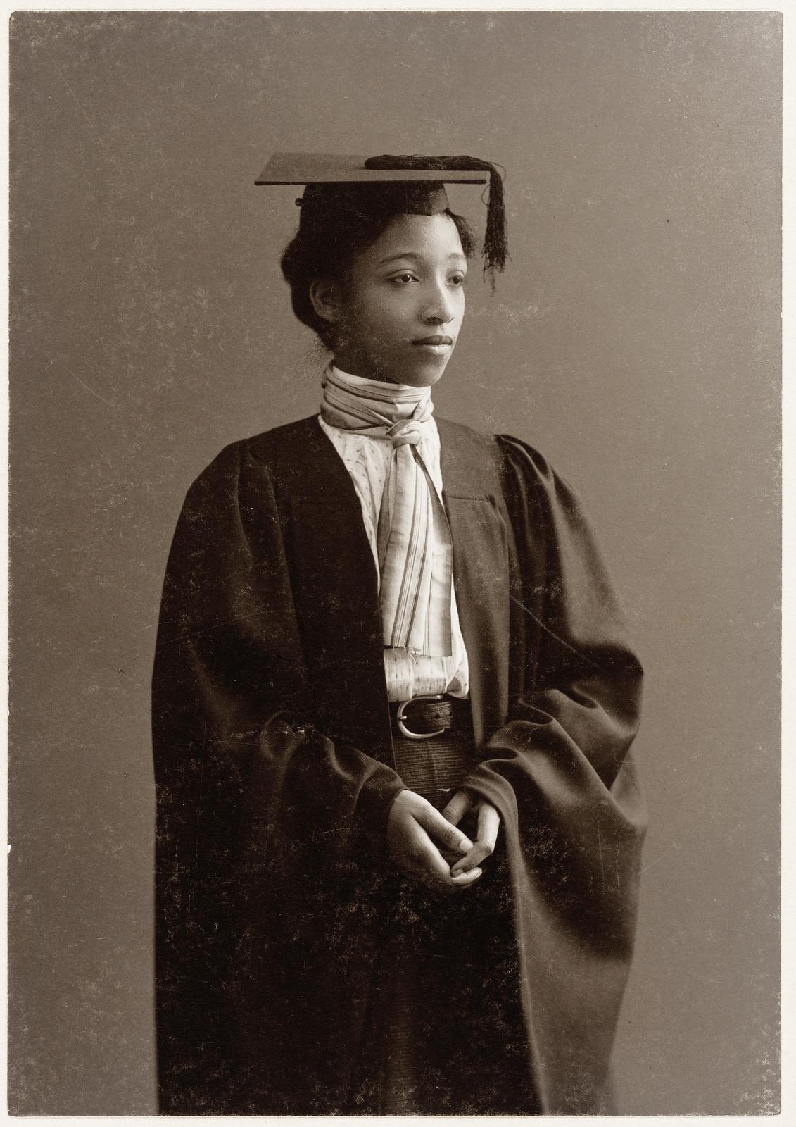 Alberta Virginia Scott, the First African American Graduate of Radcliffe College, Cambridge, Massachusetts, 1898