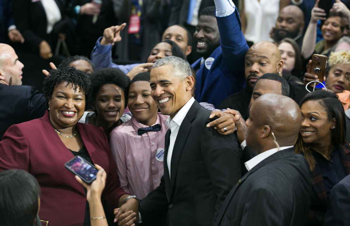 WATCH: Obama Campaigns for Stacey Abrams in Georgia