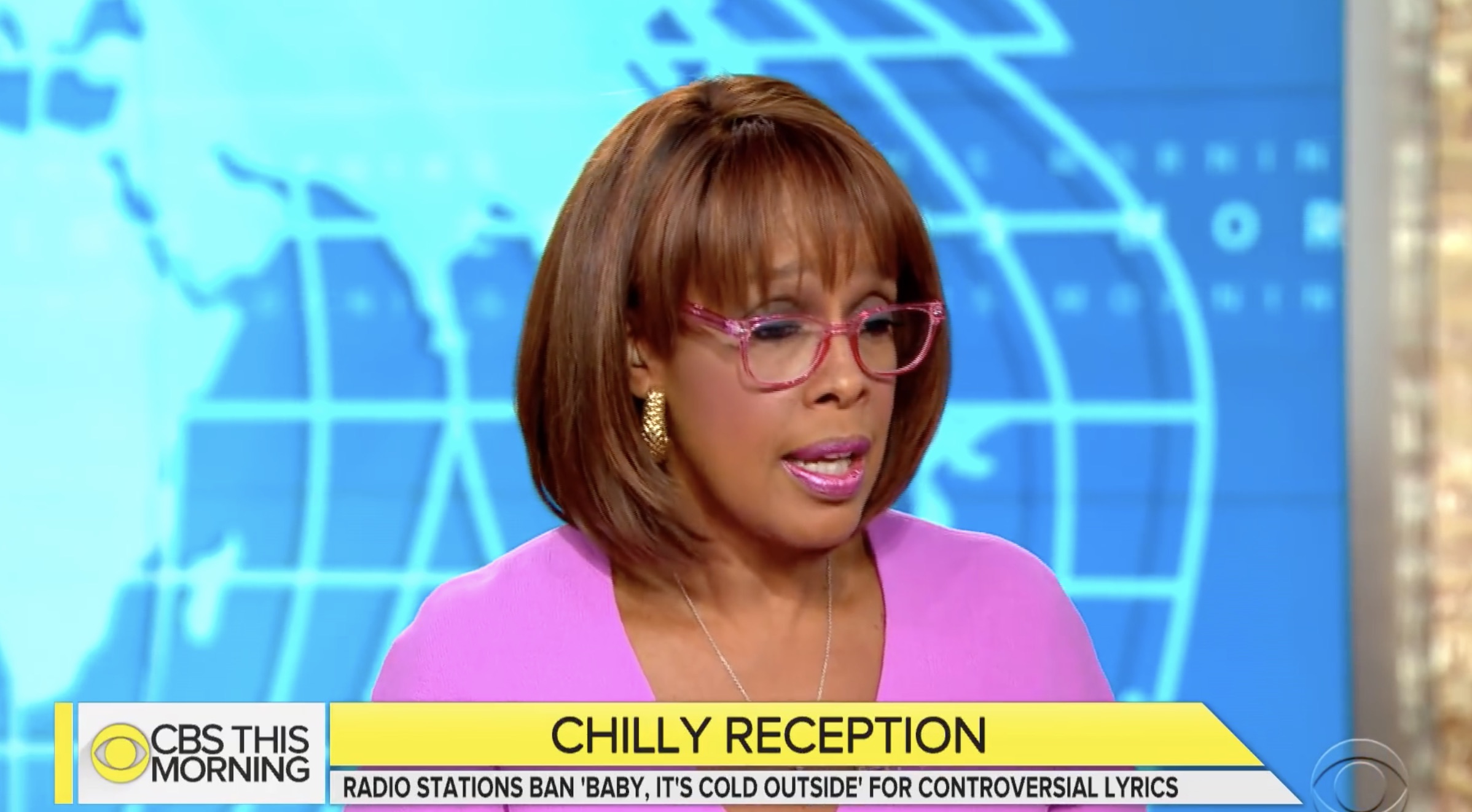 WATCH: Gayle King Defends “Baby, It’s Cold Outside”, as Radio Stations Pull Song Due to #MeToo Movement