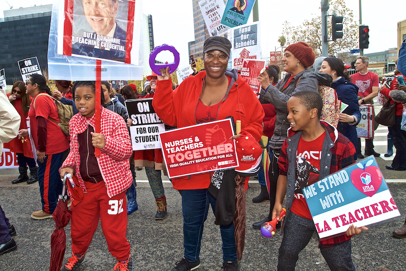 WATCH: Black Teachers and Parents Express Thoughts and Frustration as the LAUSD Strike Continues