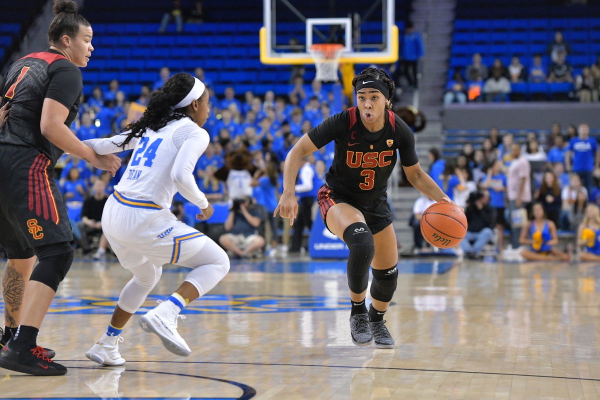 Mazyck, Moore lead USC Women; beat rivals UCLA 72-67