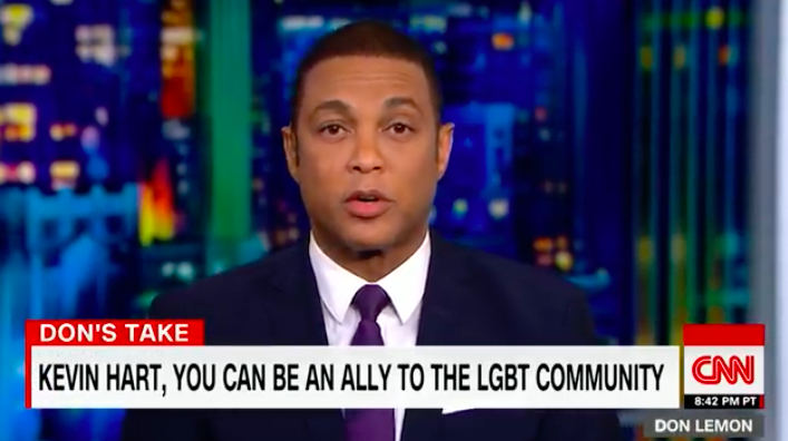 WATCH: Don Lemon Criticizes Kevin Hart’s Appearance on Ellen Regarding LGBT Apology