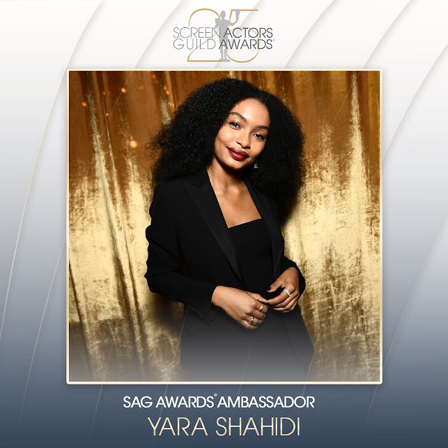 Yara Shahidi Named an Ambassador for the 25th Anniversary Screen Actors Guild Awards