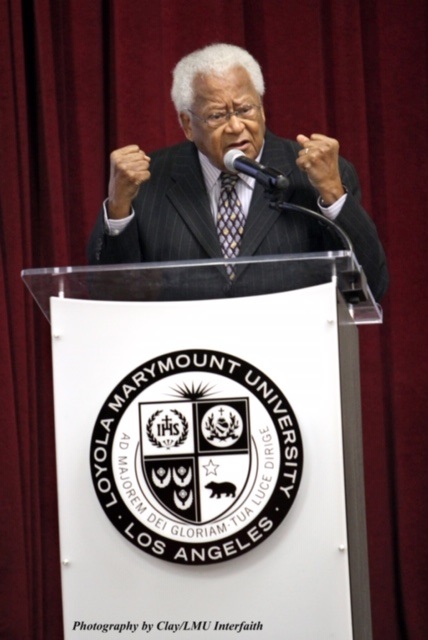 Rev. James Lawson, Champion of Non-Violence, Honored with Award at LMU’s King Celebration