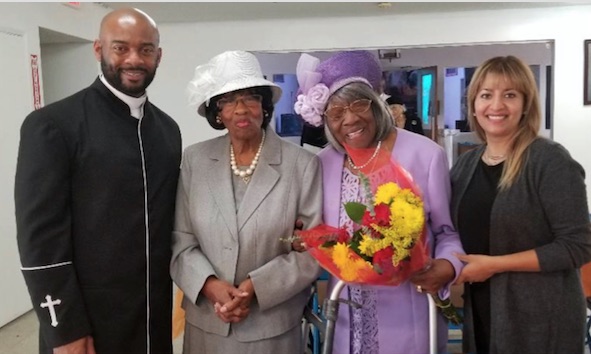 Walker Temple AME Celebrates Mother Stringer’s 101st Birthday