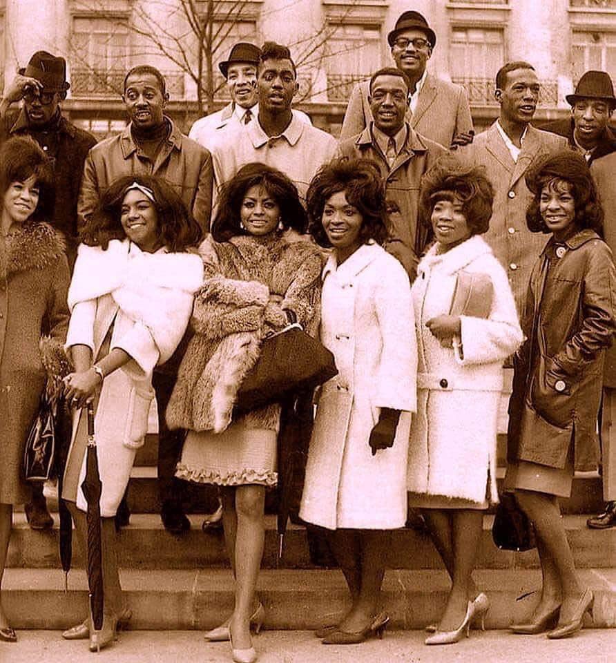 The Supremes, Martha and the Vandellas, The Temptations, and Smokey Robinson and the Miracles, mid 60’s