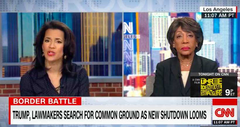 WATCH: Maxine Waters Discusses Trump, Broader Security as New Shutdown Looms