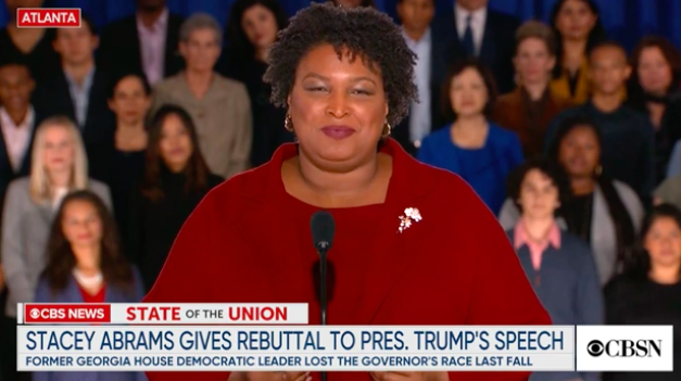 WATCH: Stacey Abrams Give the Democratic Rebuttal to the State of the Union