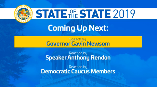 WATCH: California State of the State 2019