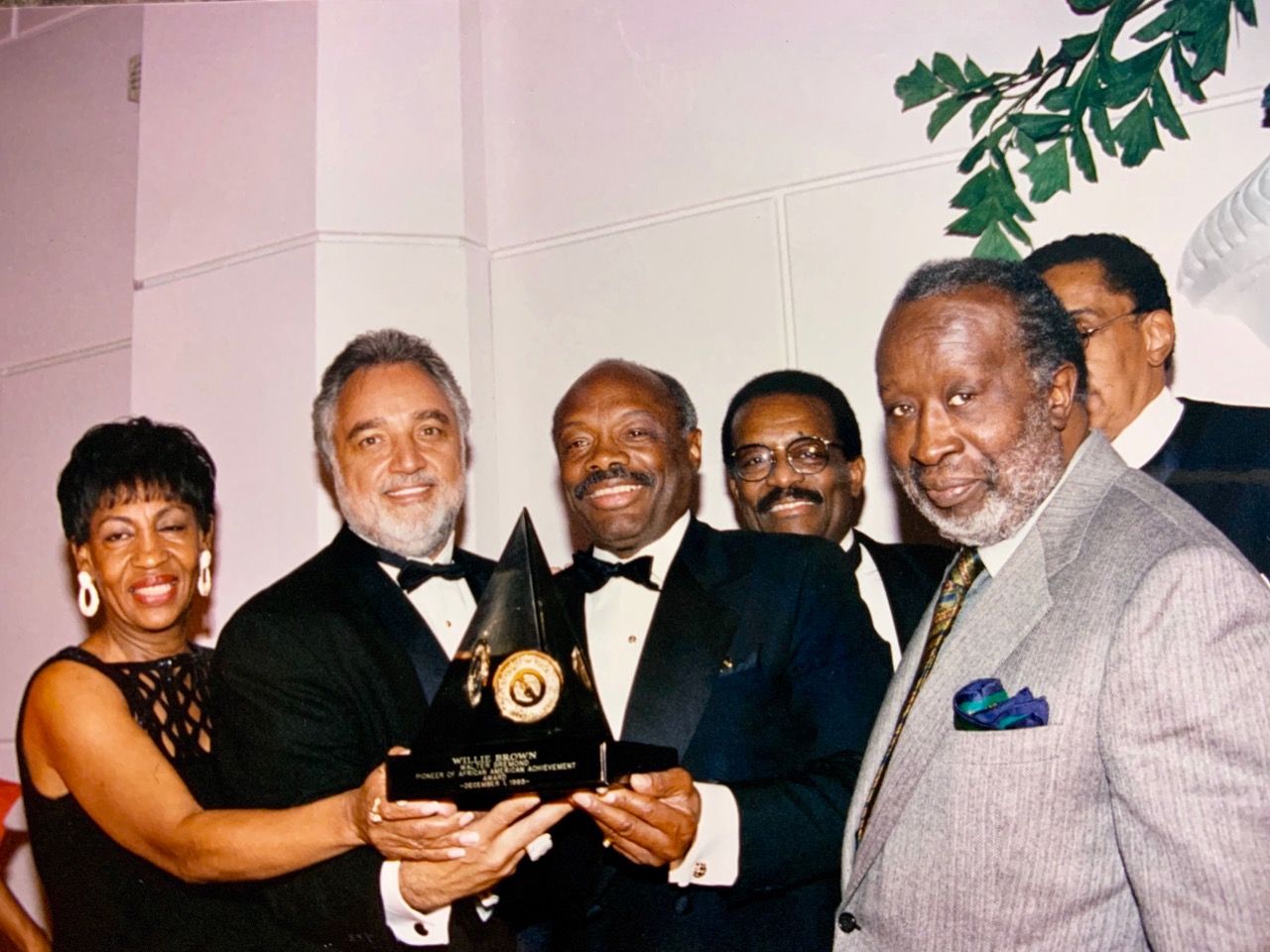 Publisher’s Photo of the Day: The Pioneer of African-American Achievement Award