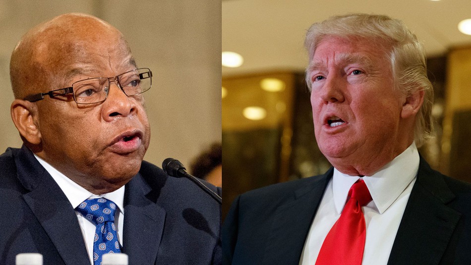 Congressmember John Lewis Denounces National Emergency Declaration