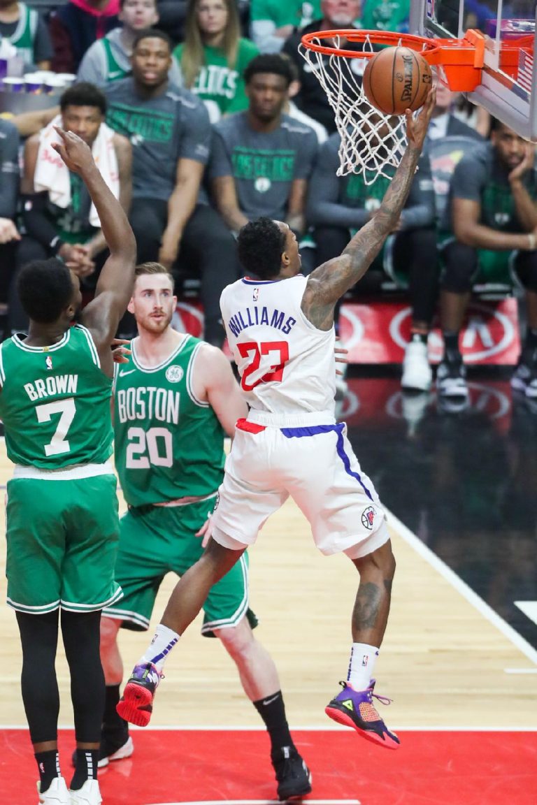 Clippers blowout Celtics, 140-115, Williams becomes NBA career bench ...