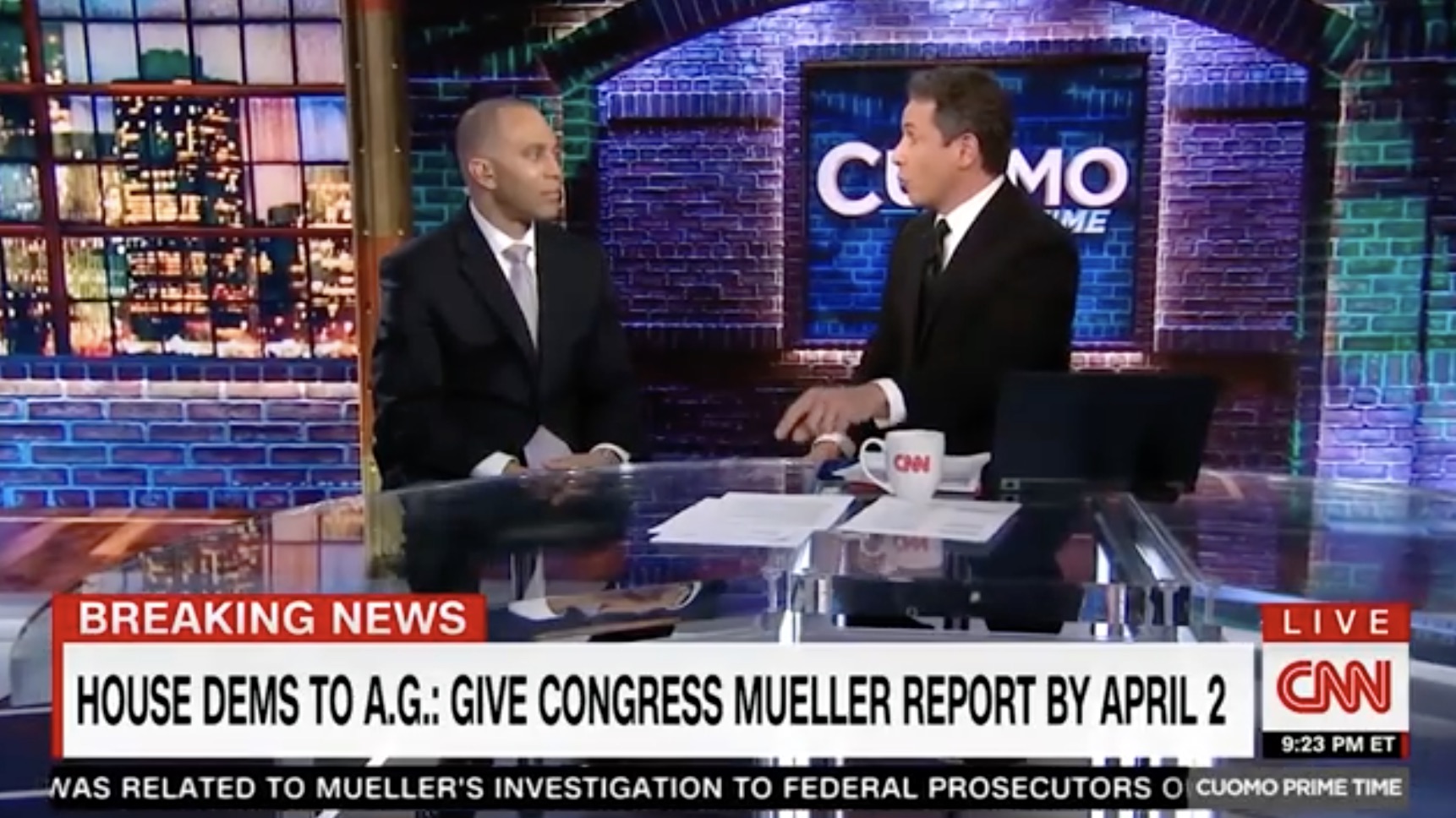 WATCH: Rep. Jeffries Addresses The Release of the Barr Report