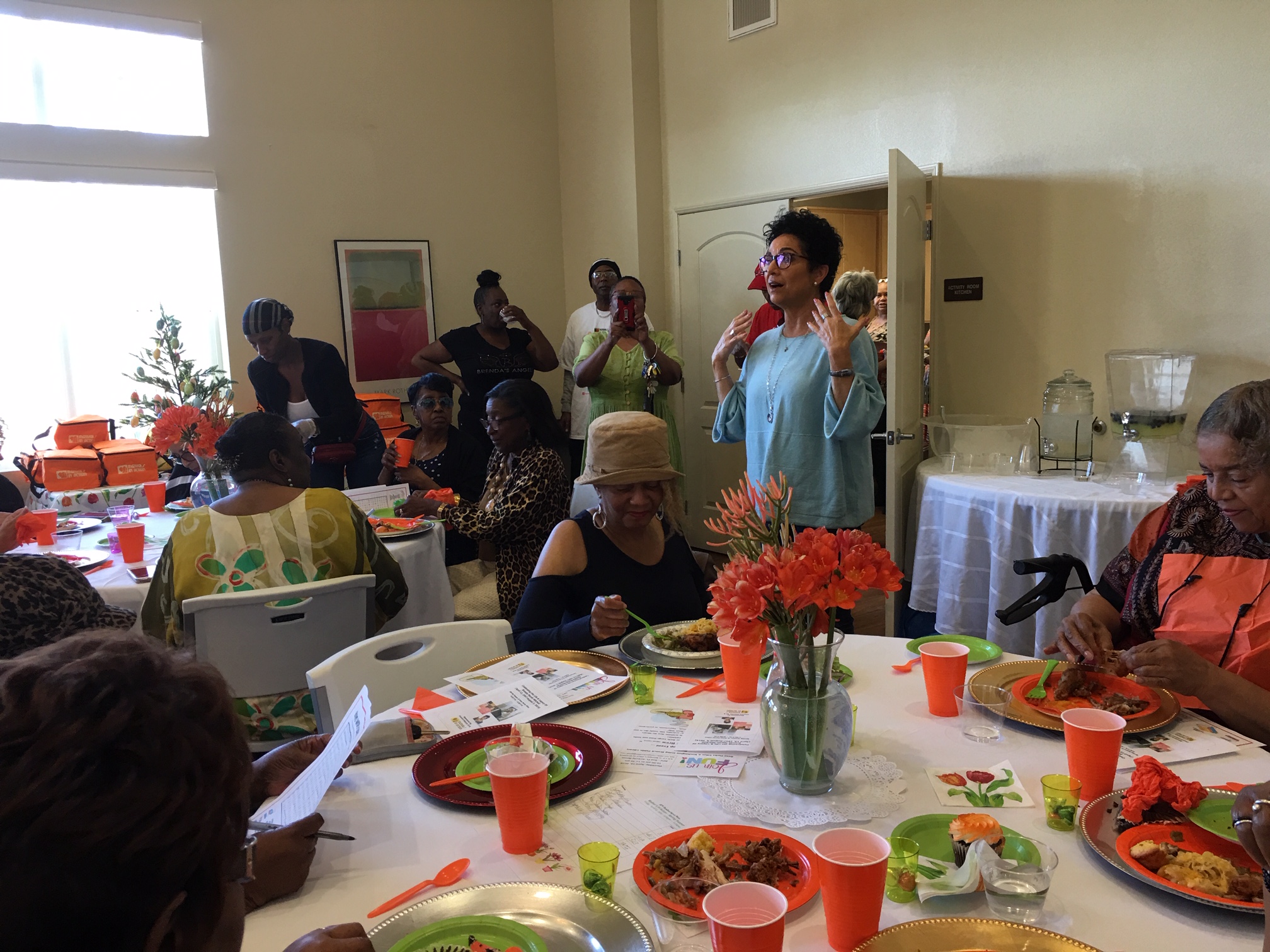 Mothers In Action Mark Founding President’s Birthday by Serving Seniors