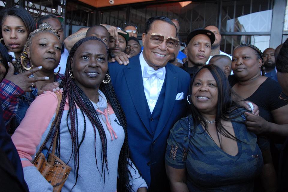 Farrakhan salutes Nipsey Hussle