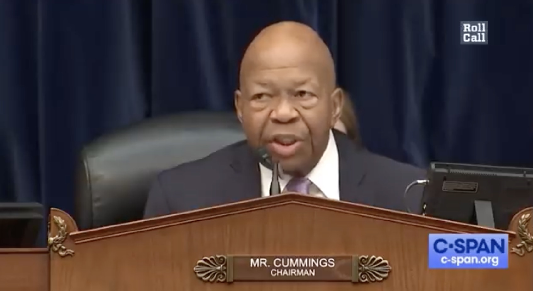 WATCH: House Committee on Oversight and Reform Chairman Elijah Cummings Checks Rep. Jim Jordan