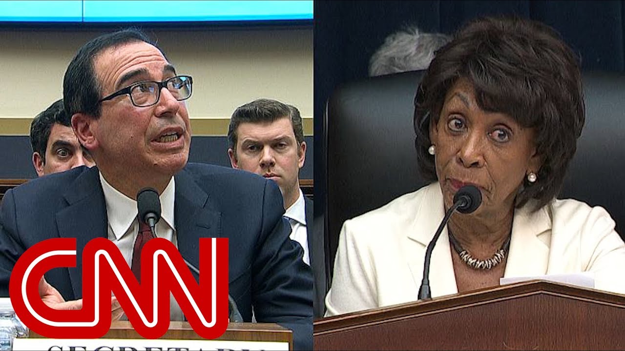 WATCH: Treasury Secretary Steve Mnuchin and Rep. Maxine Waters (D-CA) Argued Over a Scheduling conflict During a House Committee on Financial Services Hearing